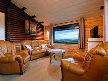 Traditional and very cosy chalet in the Ardens large garden and panoramic view