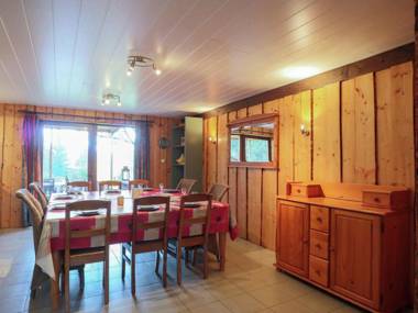 Wooden interior nice garden and very quiet situation at the edge of the forest