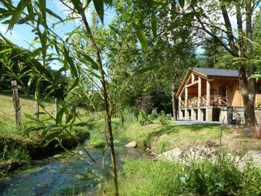 Majestic Chalet in Arville with Whirlpool