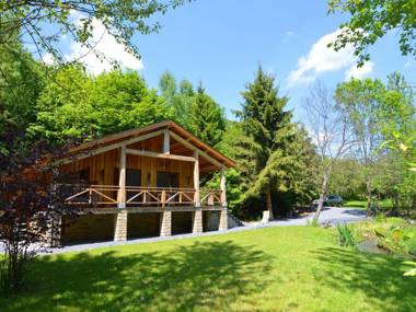 Majestic Chalet in Arville with Whirlpool