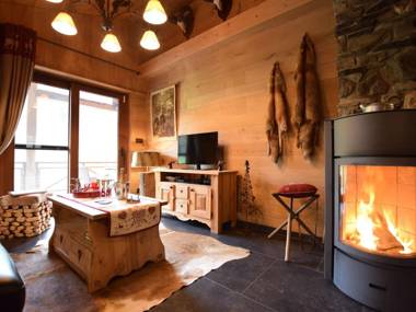 Majestic Chalet in Arville with Whirlpool