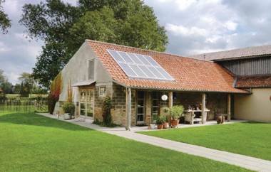 Holiday Home Leke with Fireplace 01