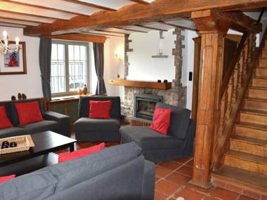 Vintage Farmhouse in Gouvy with Garden Roofed Terrace BBQ