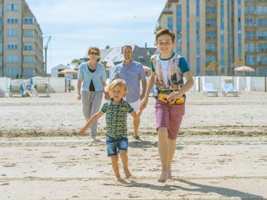 Comfortable studio in Blankenberge with a view over the city