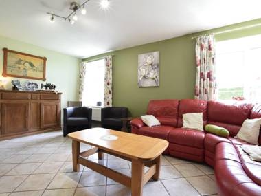 An old farmhouse in a peaceful Ardennes village on the edge of the forest