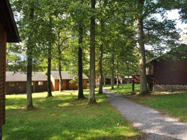Cozy wooden chalet with deck just 15 km. from Durbuy