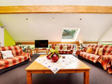 Very spacious accommodation with sauna suitable for people with reduced mobility.