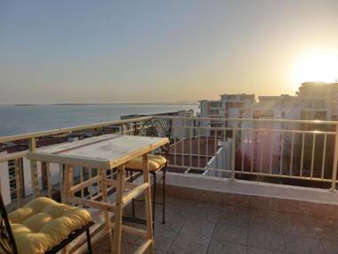 Panoramic Sea View Apartment Crown Pools and Beach Sveti Vlas