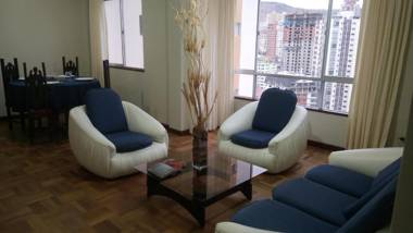 PISO 20 CENTRICO CERCA EMBAJADA AMERICANA TELEFERICO MALLS VISTAS PANORAMICAS y SEGURO
