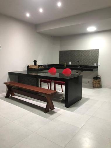 Casa na praia com vista para o mar