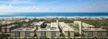 Apartamento térreo 100 mts da praia VOG