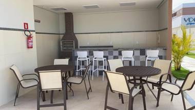 Apartamento térreo 100 mts da praia VOG