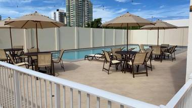 Apartamento térreo 100 mts da praia VOG