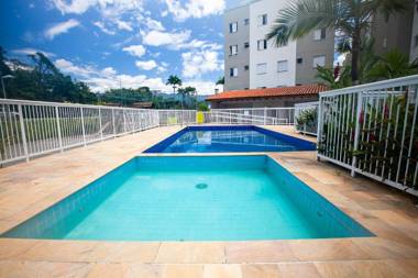 Jardim das Palmeiras piscinas lazer estacionamento coberto prox. Praia Grande