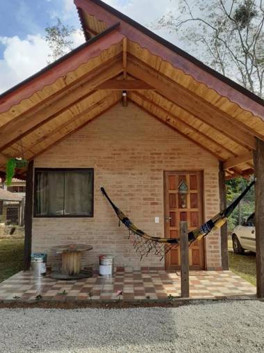 Chalé Rústico com Hidromassagem em Santo Antônio do Pinhal