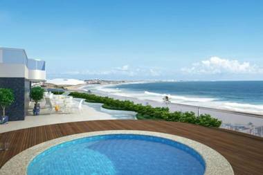 Apartamento na praia de Armação