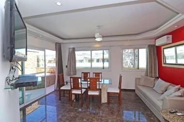 Linda cobertura de 3 quartos em Copacabana com jaccuzzi e terraço em Copacabana!