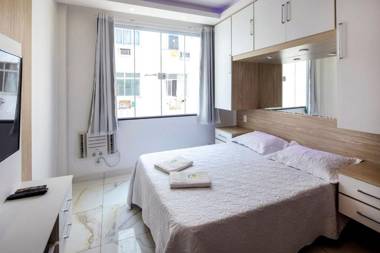 Studio moderno e silencioso no posto 2 em Copacabana!