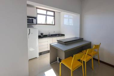 Acolhedor flat a beira-mar na Barra da Tijuca