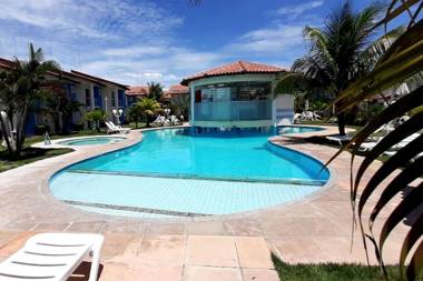 Mont Sião - Apto com 2 suítes na Praia de Taperapuan