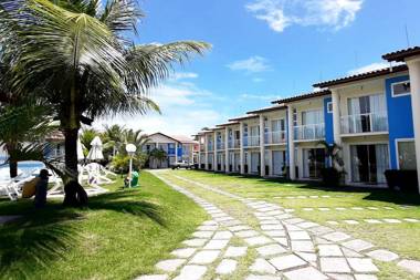 Mont Sião - Apto com 2 suítes na Praia de Taperapuan