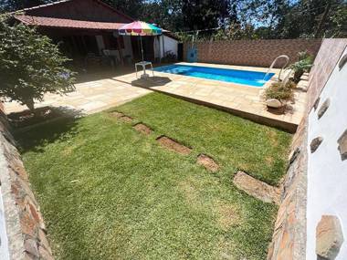 Chacara com WiFi e lazer completo em Pirenopolis