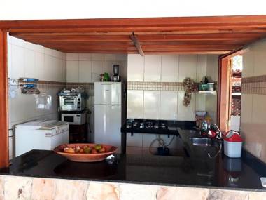 Chacara com WiFi e lazer completo em Pirenopolis