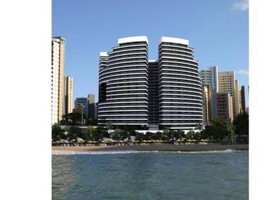 Flat 604 no LANDSCAPE da beira mar