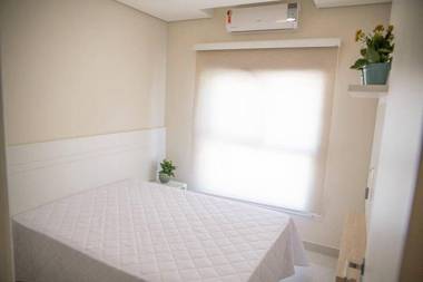 Apto completo espaço gourmet 70m praia