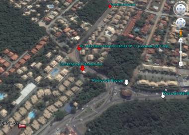 A Casa - com 3 quartos e até 8 Hóspedes