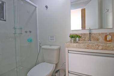 Praia di Capri 01 - Aconchegante apartamento 3 quartos - àrea extrena como uma casa - praia de Bombinhas - 8 pessoas