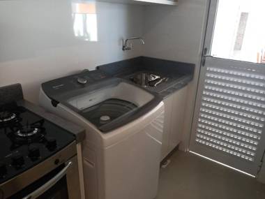 Mariscal 02 dormitórios 80m do mar com piscina