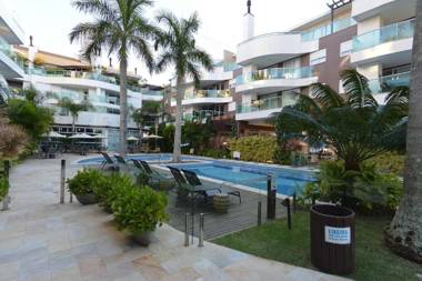 Boulevard Bombinhas - Condo com Piscina - Apto 3 dorms 6 pessoas