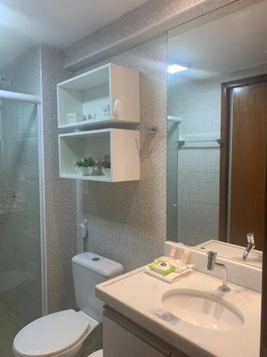 Beach Place Cumbuco - Apto 04 mobiliado e super completo com vista piscina a 200m da praia