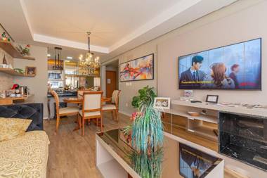 Apartamento Glamour 5 minutos da Rua Coberta