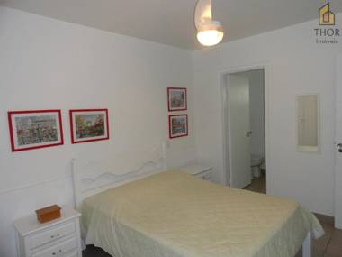 Apartamento 3 dorms para 7 pessoas Guarujá- Praia da Enseada