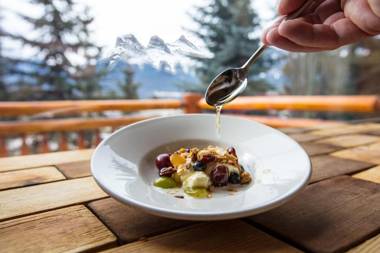 A Bear and Bison Country Inn