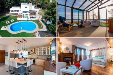 Villa by the Water 23 beds 9 baths Pool billard Hot Tub 15 min Old Quebec