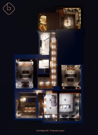 Le Bijou LQ82 Spectacular Limmatview Penthouse