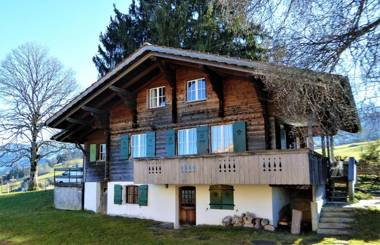 Traditionelles Chalet Schärmtanne