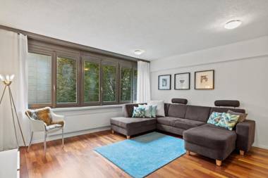 Large central bright flat