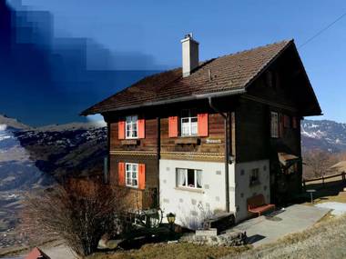 Attractive holiday home with a beautiful view.