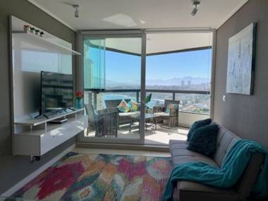 Departamento Concon vista al mar a pasos de la playa