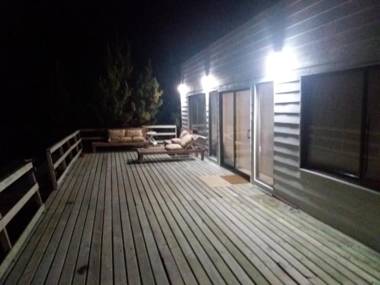 vista al mar curanipe cabaña/casa