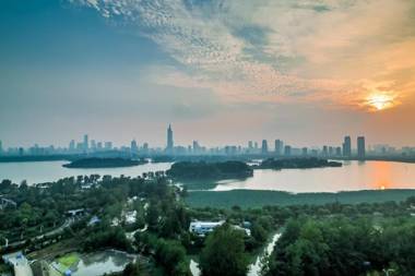 Xuanwu Lake Confucius Temple night view of NJ