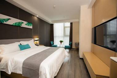 UP and IN Hotel Zhengzhou Erqi District Hanghai West Road Qiliyan Metro Station