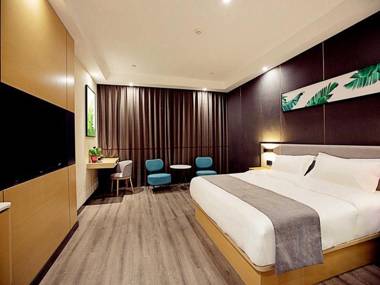 UP and IN Hotel Zhengzhou Erqi District Hanghai West Road Qiliyan Metro Station