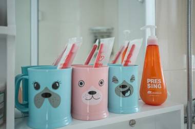 The air villa: five high-rise air courtyards - the third bathing beach the mountain and the sky the town of dongyi the forest park the Ocean Park ten thousand mouth