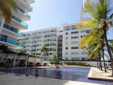 Cartagena amplio apartamento vista al mar 3 alcobas