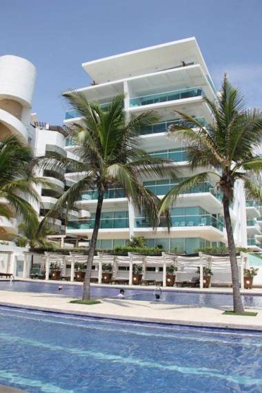 Apt Morros dos Alcobas terraza con playa